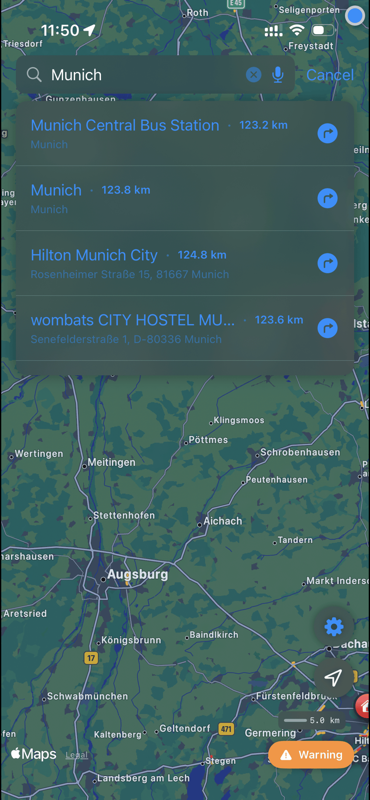 DriveWarn Screenshot 2