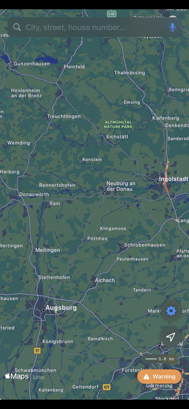 DriveWarn Screenshot 1